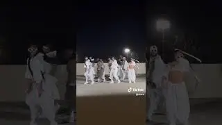 Ciara and her backup dancers doing choreography to her song Wassup featuring Busta Rhymes