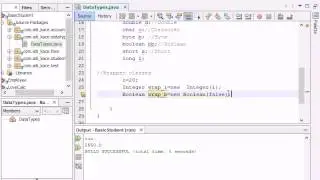 Java Datatypes tutorial