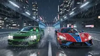 🌊🌅 GREEN POWER HERO vs RED WEB HERO