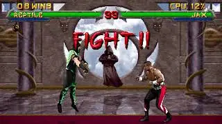 Mortal Kombat II  MKII Remix - Revision 1.1   Reptile
