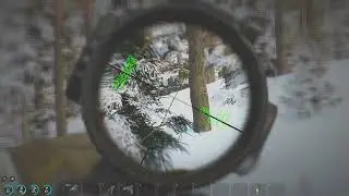 SCUM headshot 194m SCAR