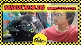 KONDISI HELM ARL PEMAKAIAN 5 BULAN | MOTORAN | MM88