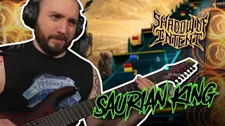 NEW SONG REACT/PLAYTHROUGH Shadow Of Intent - Saurian King | Rocksmith Metal Gameplay