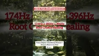 Healing Frequencies for Back Pain Relief 174Hz+285Hz+396Hz &bull; Root Chakra Healing &bull; Relax | Mi-ya