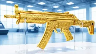 Inside the 24K Gold Factory &ndash; Heckler & Koch MP5 in 24K Gold Exhibition Form