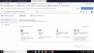 1. Register an Application in Google Developer Console
