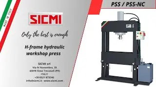Hydraulinen ty&ouml;pajapuristin | S&auml;hk&ouml;hydraulinen puristin | H-runkopuristin | Kaksipylv&auml;inen puristin
