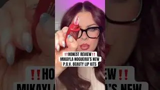 100% ЧЕСТНЫЙ ОБЗОР‼️ Новые наборы для губ POV BEAUTY от Микайлы Ногейры #povbeauty #mikaylanoguei...
