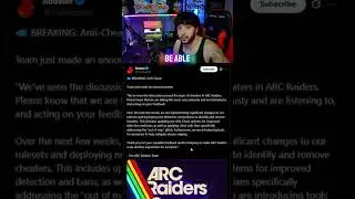 Breaking News Embark Responds To Cheater Allegations In Arc Raiders...  #arcraiders #arcraidersgame