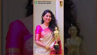 Gorgeous Sai Pallavi Photoshoot in Ananda Vikatan Cinema Awards | #shorts