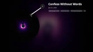 Confess without words