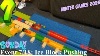 Marble Winter Games 2026 - Event 7: Ice Block Pushing