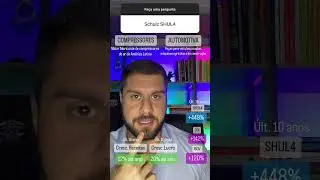 SHUL4 | SCHULZ | VALE A PENA INVESTIR NAS A&Ccedil;&Otilde;ES? #a&ccedil;&otilde;es #bolsadevalores #rendavariavel #shorts