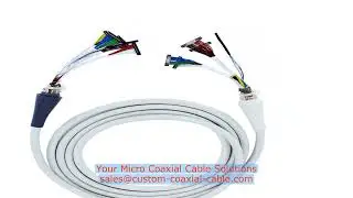 M200915F-C40-36-VS40x2-1-40-xxx SGC40 50ohm C36 Non-Imp micro coax 50 ohm impedance controlled High-