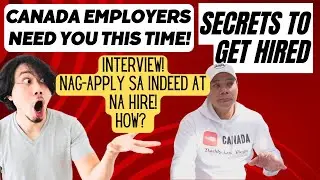 NAG-APPLY SA INDEED FOR CANADA NA HIRE! Outside Canada Applicants How To Apply a Job?