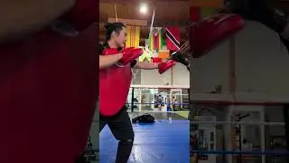 Boxing combo 🥊 save/try on your training 🏆#boxing #kickboxing #coach #padwork #тренер #бокс