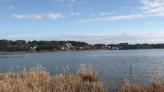 Beautiful View of Sanaru Lake Hamamatsu Shizuoka Japan
