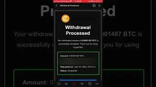 CryptoTab Withdraw BTC | Payment Proof