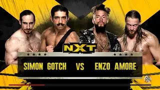 WWE 2k16 Чемпионат NXT первый этап Simon Gotch - Enzo Amore