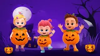Five Little Pumpkin Jumping On The Bed | Bebefinn | Hogi | Pinkfong | Nursery Rhymes | Kids songs
