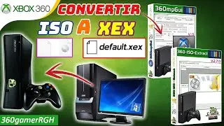 Cómo convertir juego de formato ISO a XEX I XBOX 360 RGH