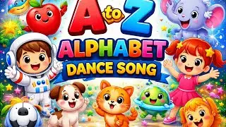 A to Z Alphabet Dance Song for Kids | Fun Learning Video | Star Kids Planet ⭐🌍