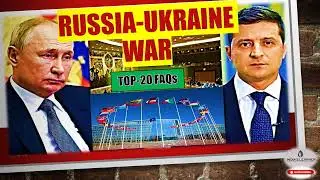 Russia - Ukraine War | TOP-20 G.K. Questions | Russian - Ukraine Crisis 2022| Current Affairs 2022 🎯