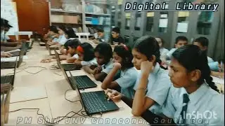 🔌💻D I G I T A L 🎧Library📱PM Shri School JNV Canacona, South GOA