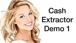 Cash Extractor Pro Demo 1 - Make Money Online & From Home - Free Software to make Affiliate Websites
