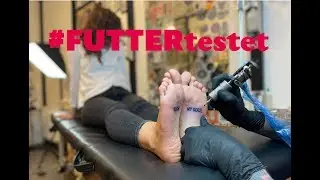 #Futtertestet T&auml;towieren extrem: das Fu&szlig;sohlentattoo