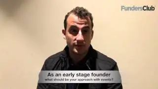 Early Stage Founder's Approach to Events