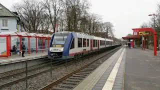 LINT54 der AKN in Hamburg-Burgwedel