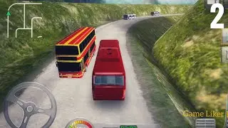 Bus Driver 3D  Hill Station #2  |iPhone Game |Game Liker Pro  #busovertaking