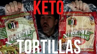 Ole Xtreme Wellness Low Carb Keto Tortillas Review New Flavors | Blood Glucose Test |