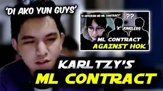 Karltzy's RESPONSE to Rumors that MOONTON OFFERED HIM an ML Contract and his Message for Moonton!
