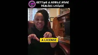 Getting a mobile home dealers license #heelsdealsandwheelsmobilehomeinvestingcourse #shorts #shorts