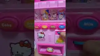 Fun Toy Hello Kitty Vending #oddlysatisfying #toys #shorts #shortvideo