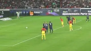 PSG vs FC Barcelona (Leo Messi face to face with Gianluigi Buffon) August 2012