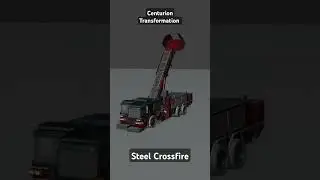 Centurion Transformation animation for Steel Crossfire #transformers #automobile #optimusprime