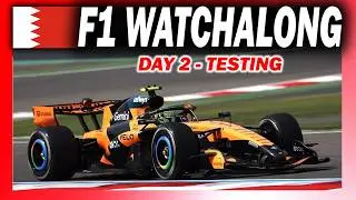 🔴 F1 Watchalong - DAY 2 TESTING PM - with Commentary & Live Timings