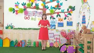 Tiết dạy vận động cháu thương chú bộ đội
