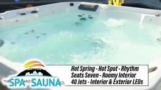 Hot Spring Hot Spot Rhythm Hot Tub - On Sale in Reno, Sparks, San Jose, & Santa Cruz!