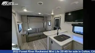Beautiful 2022 Forest River Rockwood Mini Lite Travel Trailer RV For Sale in Colton, CA | RVUSA.com