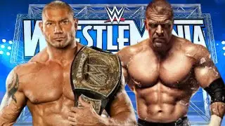 WWE2K25 Batista Vs Triple h Championship