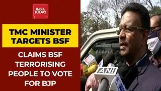 TMC Minister's Big Charge Against BSF; Claims BSF Terrorising People To Vote For BJP