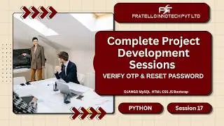 Python -  VERIFY OTP AND RESET PASSWORD SESSION-17