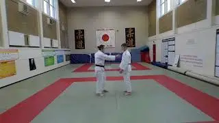 The opening demonstration of the Eisteddfod Judo, Nage No Kata course 11/01/2025
