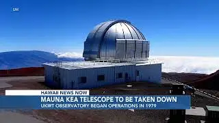 After 50 years the telescope at the top of Mauna Kea will be removed