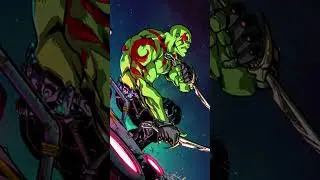 The True Power of Drax the Destroyer! 💥 #comic#drax#short