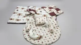 Baby bedding set detailed video Pinterest inspired #babybeddingset #pinterest 